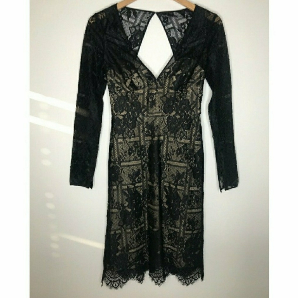 Lace cocktail dress